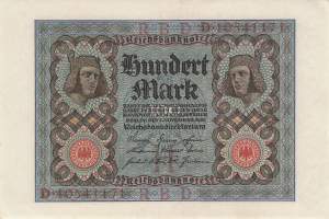 100 Mark 1920 ro.67b H/D